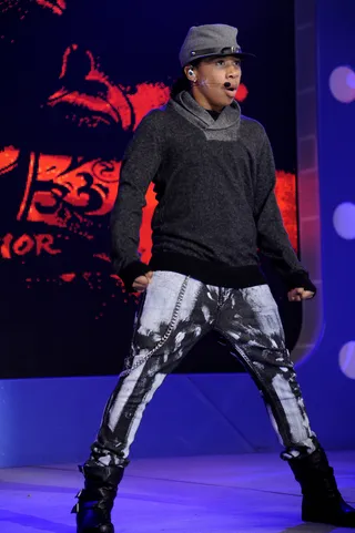 Roc Royal - Roc Royals puts on a great performance at BET's 106 &amp; Park.(Photo: John Ricard/BET)