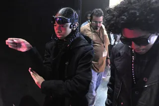 Step to the Right\r - Mindless Behavior hits the stage at BET's 106 and Park (Photo: John Ricard/BET)