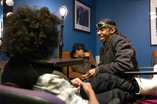 Let's Rock This - Ray Ray of Mindless Behavior is all laughs backstage at BET's 106 and Park (Photo: John Ricard/BET)