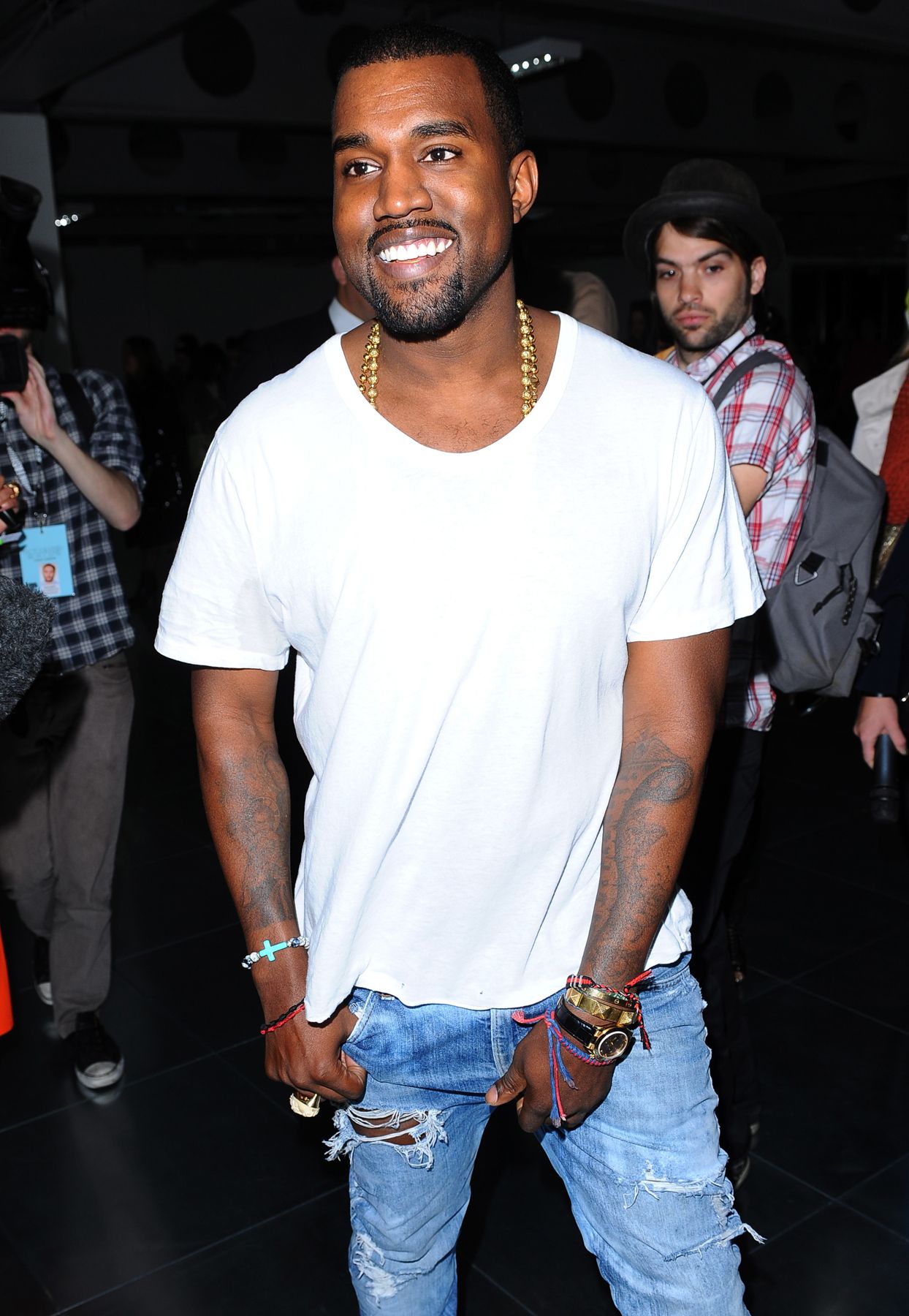 Yeezy Says Cheese\r - - Image 21 from Out and About: Beyoncé's Baby ...