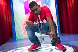 They Call Me Yung Nut - Freestyle Friday competitor Yung Nut on set at BET's 106 &amp; Park. (Photo: John Ricard / BET)