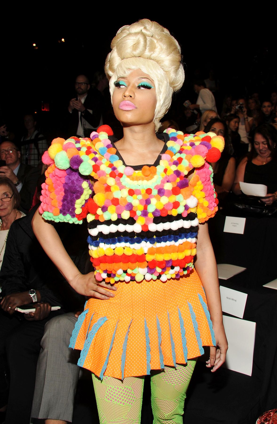 Nicki Minaj (@NickiMinaj)&nbsp; - TWEET: “An innovator. Contributed so much to this generation &amp; beyond. RIP Steve Jobs.”&nbsp;Nicki Minaj tweets in memory of Apple’s Steve Jobs.&nbsp;&nbsp;(Photo: Mike Coppola/Getty Images)