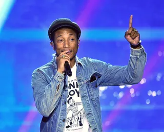 Pharrell Williams - Both Pharrell and Elton John have listed each other as dream collaborators. Double the co-sign.(Photo: Steve Jennings/Getty Images for Breakthrough Prize)