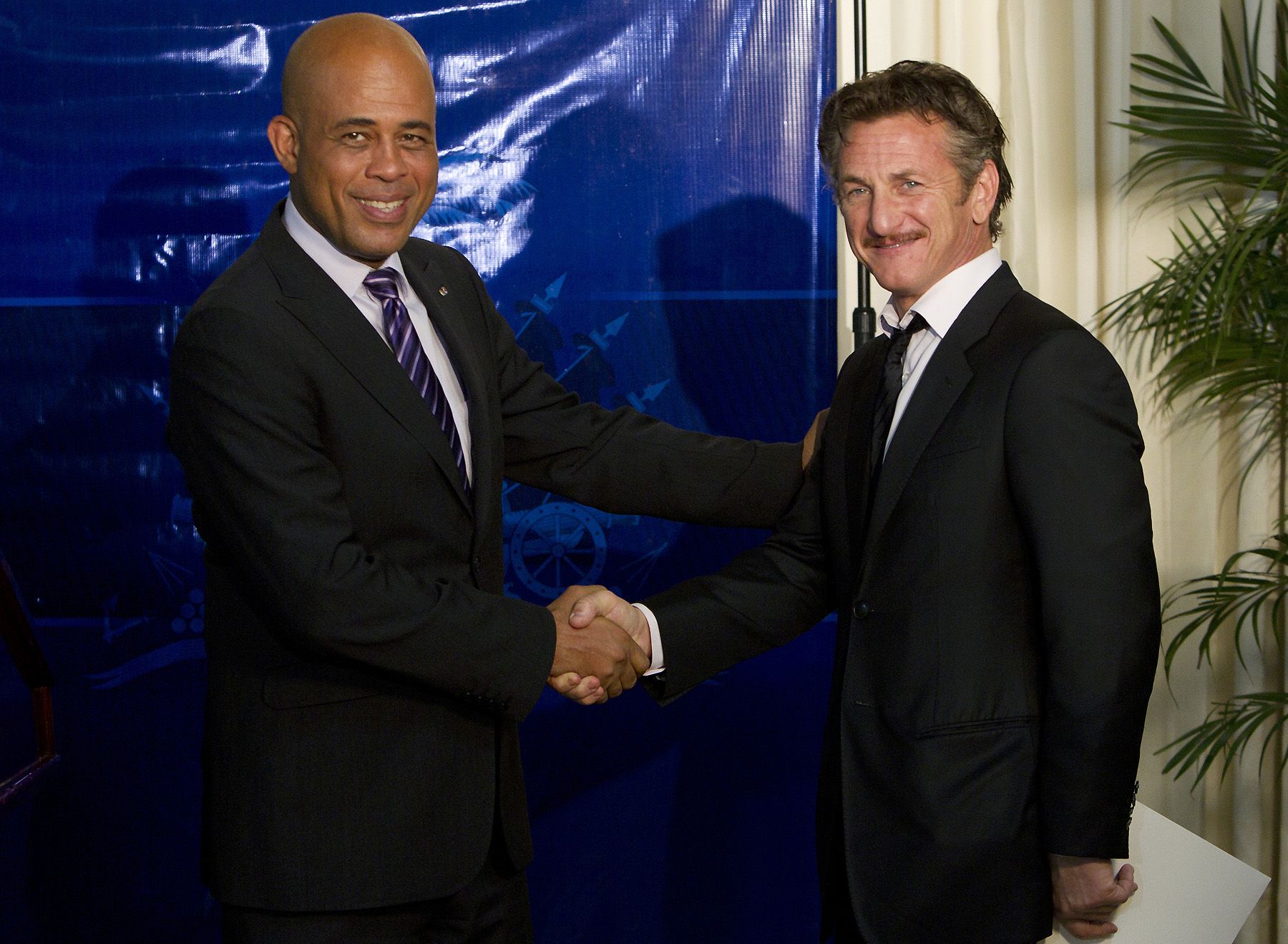 Sean Penn Named Ambassador for Haiti in Ceremony&nbsp; - Last week actor Sean Penn was named ambassador-at-large for Haiti in recognition of his humanitarian work since the 2010 earthquake.(Photo: AP Photo/Ramon Espinosa)