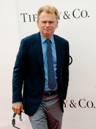 Pat Sajak on he and Vanna White getting drunk before taping episodes of Wheel of Fortune&nbsp; - “Vanna and I would go across and have two or three or six and then come and do the last shows and have trouble recognizing the alphabet.”&nbsp;(Photo: Albert L. Ortega/PictureGroup)