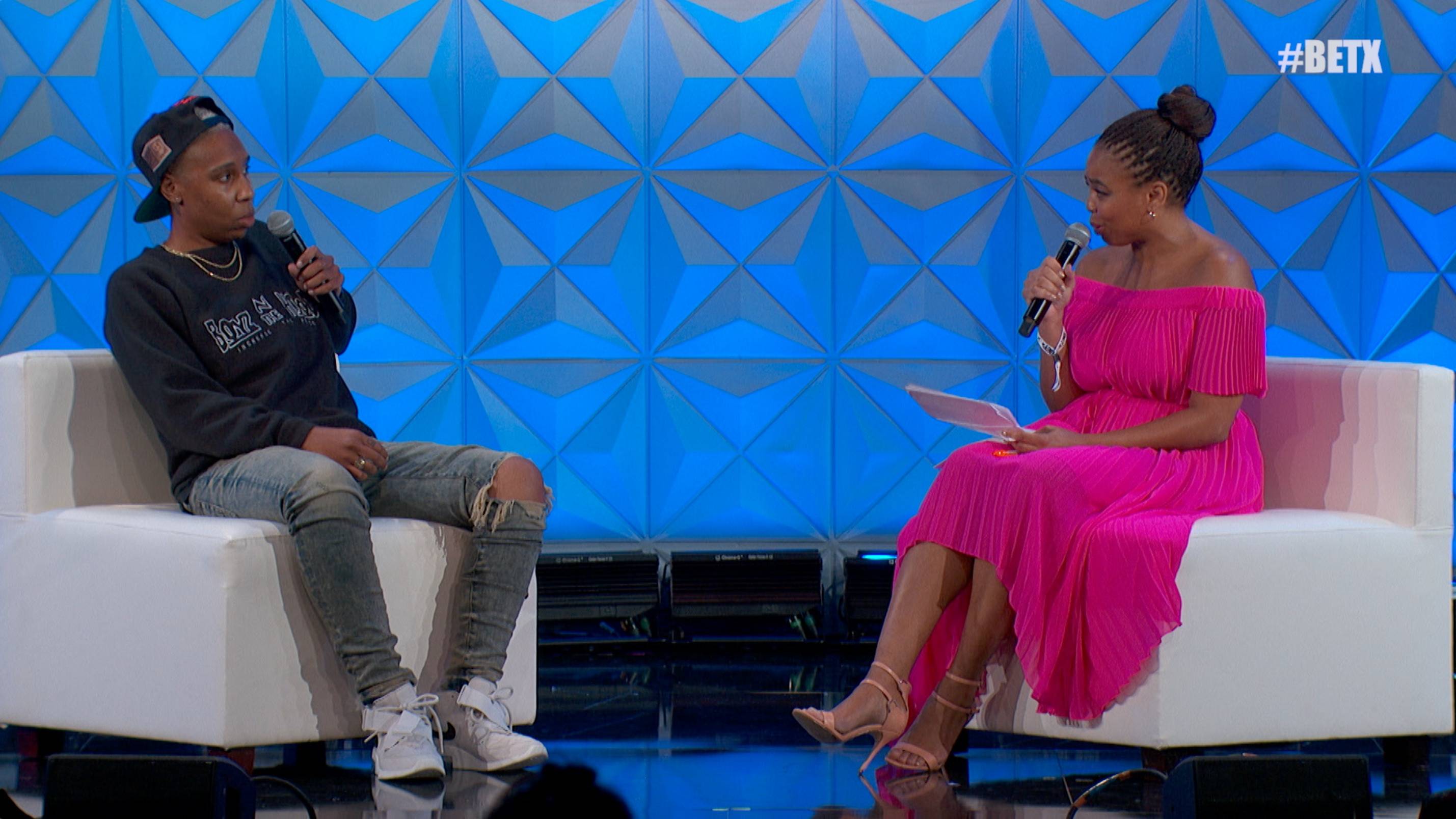 Lena Waithe at the BET Experience 2019 Genius Talks.