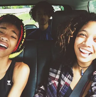 Girl Power - Crystal Mec and Willow Smith also share a musical bond as they rocked Willow's duet &quot;Drought.&quot;&nbsp;(Photo:&nbsp;Mecca “Crystal Mec” Kalani &nbsp;via Instagram)