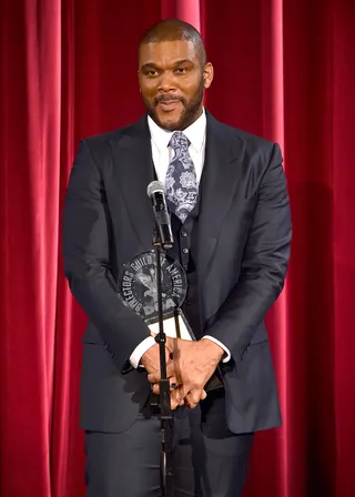 So Honored - Tyler Perry is pleased to be acknowledged at the 2015 Director's Guild of America Honors Gala in New York City.(Photo: Larry Busacca/Getty Images for DGA)