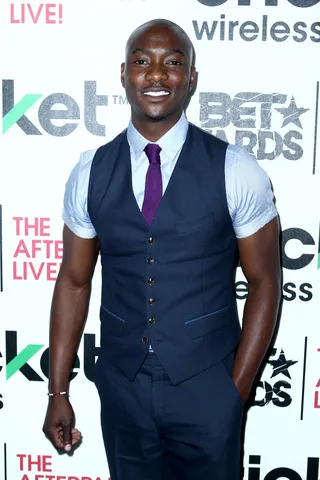 Young Stars Represent - Being Mary Jane actor B.J. Britt hits the stop and repeat for the one time. (Photo: Leon Bennett/BET/Getty Images for BET)