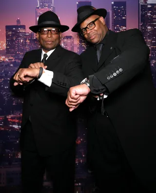 Jimmy Jam and Terry Lewis - The legendary duo helped get the crowd excited for the Janet Jackson tribute and counted many of the singer's accomplishments in their speech.(Photo: BET)