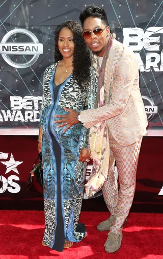 Dominique L. Haddon and Deitrick Haddon - The couple’s happiness shines through and so does their impeccable taste.&nbsp;  (Photo: Frederick M. Brown/Getty Images for BET)