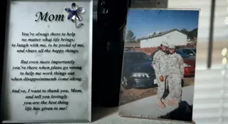 Runs in the Family - Next we arrive at Tieshema Morgan's house where she discusses her sister's current tour of Afghanistan.  (Photo: BET)