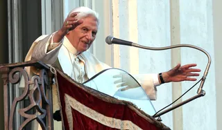 Pope Retires - Pope Benedict XVI left Vatican City Thursday by helicopter and headed to his summer residence where he spent his last hours as Pope before officially stepping down. (Photo: AP Photo/Alessandra Tarantino)