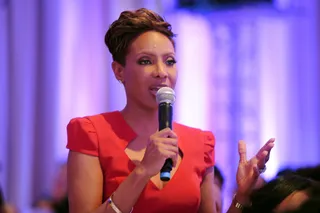 Living Legend - MC Lyte took the mic during Girls' Night Out. (Photo: Kris Connor/Getty Images for BET)