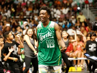 Desiigner Brought His Youthfulness to the Court - Recording artist Desiigner participates in the celebrity basketball game presented by Sprite during the 2016 BET Experience.(Photo: Rich Polk/BET/Getty Images for BET)&nbsp;