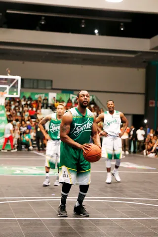 Tank Is Smooth on the Court - Tank participates in the celebrity basketball game presented by Sprite during the 2016 BET Experience.(Photo: Rich Polk/BET/Getty Images for BET)&nbsp;
