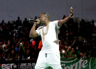 Yo Gotti Keeps Things Lit on the Court - Yo Gotti represents for the people.(Photo: Jesse Grant/BET/Getty Images for BET)&nbsp;