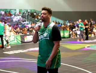 Deray Is Too Funny - Deray was the perfect host. He kept us laughing the entire time.&nbsp;(Photo: Jesse Grant/BET/Getty Images for BET)