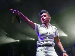 "Call the Law" - Janelle set off alarms when she collborated with Big Boi and Andre 3000 on the Idlewild film soundtrack with an emotional performance on the track with as many peaks and valley as the topic it touched -the effects of love.(Photo: Rich Polk/Getty Images for Coachella)