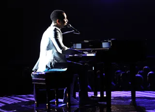 Piano Magic - Nine time Grammy winner&nbsp;John Legend&nbsp;showed us how its done when he performed &quot;All of Me&quot; on stage.  (Photo: Kevork Djansezian/Getty Images)