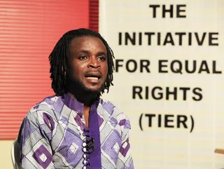 Protesters Disrupt Trial of Gay Men - Thousands surrounded a court in Nigeria’s northern city of Bauchi and launched stones into the building where seven men were on trial for belonging to gay organizations. The judge stopped the trial and the men were returned to their prison cells. Nigeria’s President Goodluck Jonathan passed a law earlier this month saying gay marriage is illegal. &nbsp;(Photo: AP Photo/Sunday Alamba)