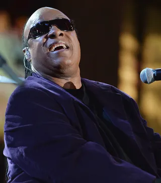 Stevie Wonder on the Jay-Z/Harry Belafonte media beef: - “I feel like if we have any issue with anyone or anything. We need to get with that person and speak with them privately. Because we’re all in the same family.”   (Photo: Alberto E. Rodriguez/Getty Images for Hollywood Christmas Parade)