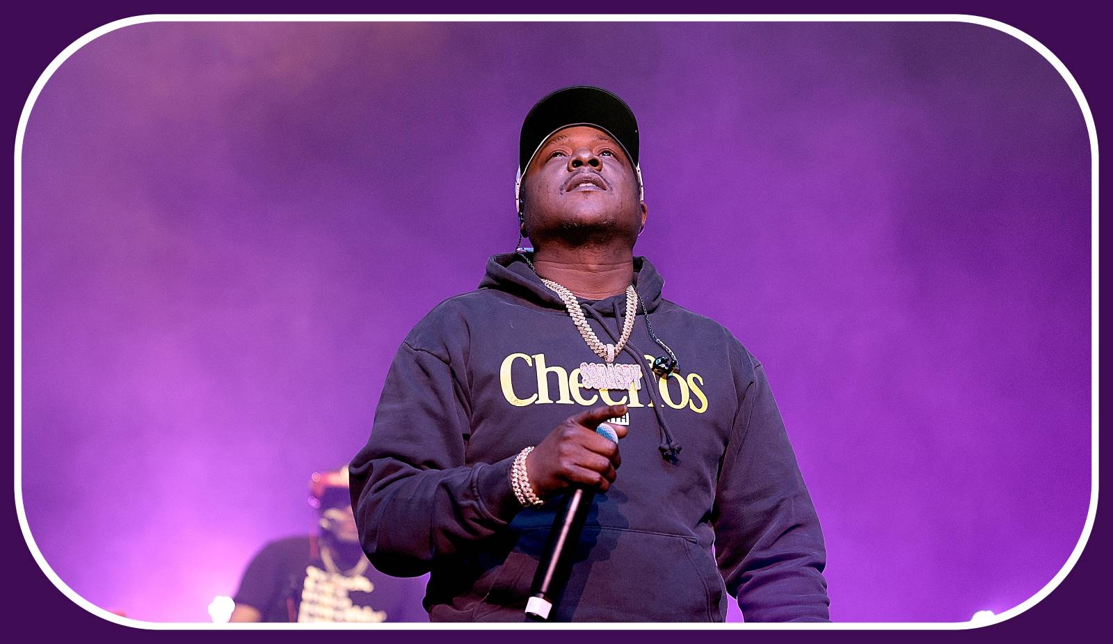 Jadakiss performs onstage as Tribeca and Universal Music Group host the world premiere of Mixtape-Presented By Remy Martin on April 07, 2022 in New York City.  