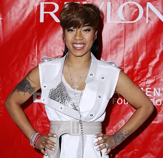 Keyshia Cole Gibson on being photographed without her face paint:&nbsp; - “I really dislike when paps catch me with NO MAKEUP!!”(Photo: Donna Ward/Getty Images)