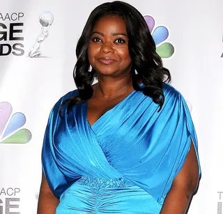 Octavia Spencer on wearing priceless jewels to award ceremonies:&nbsp; - “I don’t know if I want to wear million dollar anything because I don’t want to lose it and have to pay for it!”(Photo: Scott Kirkland/PictureGroup)