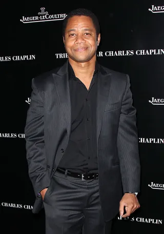 Oscar Legends - Actor Cuba Gooding Jr. attends a celebration for the 40th anniversary of Sir Charlie Chaplin's honorary Academy Award at Chateau Marmont in Los Angeles. (Photo: David Livingston/Getty Images)