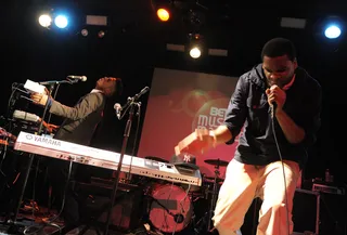 Smooth It Out - Najee and DB2 bring the "smooth side of soul" to Santos Party House for the BET Music Matters performance on Valentine's Day.( Photo: John Ricard / BET)