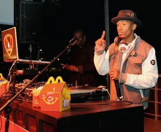 Ones and Twos - Nick Cannon performs at the McDonald's sponsored #BlogHer15 closing party in New York City.(Photo: Brad Barket/Getty Images for McDonald's)