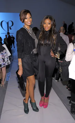 Vanessa & Angela Simmons - A sister’s bond is like no other, and these two are always stuck together like glue. Angela and Vanessa are building their brand and a life as best friends. (Photo: Michael Loccisano/Getty Images for IMG)