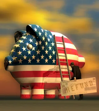 Tax Refunds - You also have the option to get your tax refund money loaded onto your prepaid card as soon as the government sends it. Sponsored by www.Rushcard.com  (Photo: MCT /Landov)