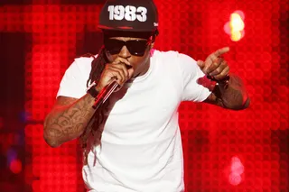 Lil' Wayne - “It's going to be real major; it's going to be real big. I will eat real nice.” – Lil’ Wayne on upcoming tour documentary<br><br>(Photo credit: Robb D. Cohen/Retna ltd.)