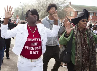 'I Survived the Ferguson Riot' - #RememberSelma #RememberFerguson&nbsp;(Photo: Ty Wright/BET)