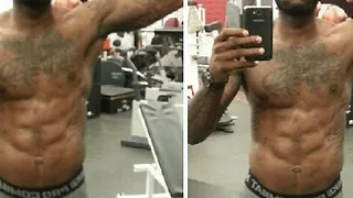 MVP Abs - This killer eight-pack belongs to the king of the hardwood.(Photo: LeBron James via Instagram)