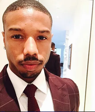 How Deep Is Your Love? - Go ahead and get lost in those soulful brown eyes. We’ll wait. (Photo: Michael B. Jordan via Instagram)