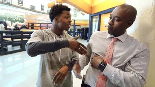 iLoveMemphis Gives Thanks - iLoveMemphis gives the man that helped him grow a huge thanks.(Photo: BET)