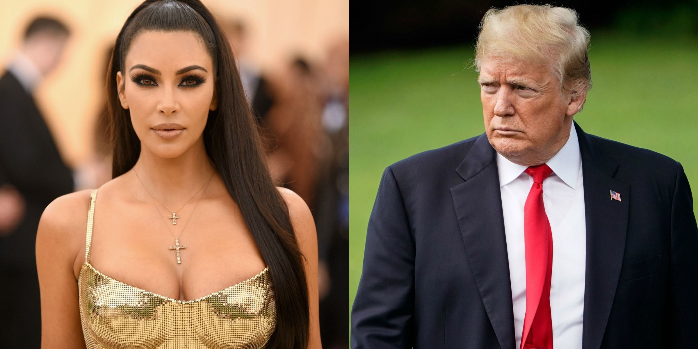 Kim Kardashian on BET Breaks 2018.