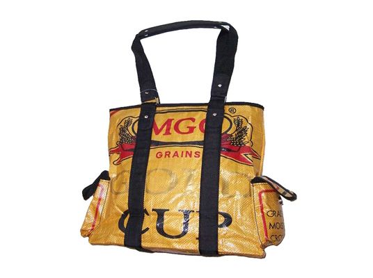 Recycled Rice Sack Shoulder - Image 4 from Living & wearing Green | BET