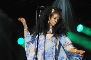 Siren Song - Kelis&nbsp;puts a crowd under her spell during the Summer Series at Somerset House in London.&nbsp;(Photo: Brigitte Engl/WENN.com)