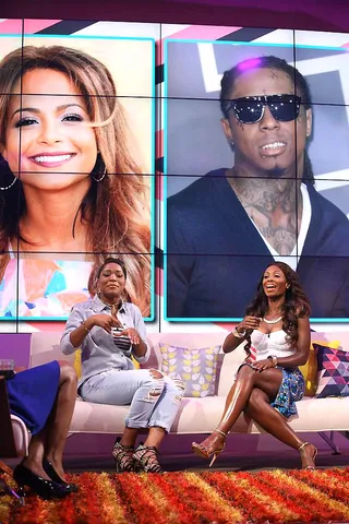 Wait – Who's Dating Lil Wayne? - (Photo: Patrick Wymore/BET Networks)