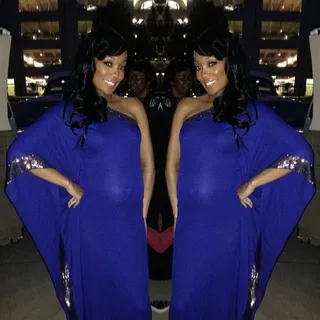 Baby On Board - Congrats to Monica who revealed over the weekend that she's five months pregnant and expecting! Look at that glow!(Photo: Instagram via monicamylife)