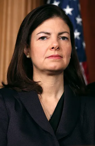 Backing Down - New Hampshire Sen. Kelly Ayotte says she now supports a measure to expand background checks for gun purchases after her poll numbers plunged when she voted against the bill. Democrats hope others who've lost support will follow suit.  (Photo: Mark Wilson/Getty Images)