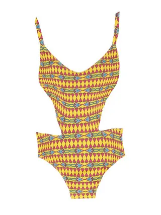 Beach Riot Monokini - Dive into the deep end with this eye-catching monokini. The side cutouts let you show a little skin while maintaining the slimming effects of a traditional one-piece.  (Photo: Courtesy Karma Loop)