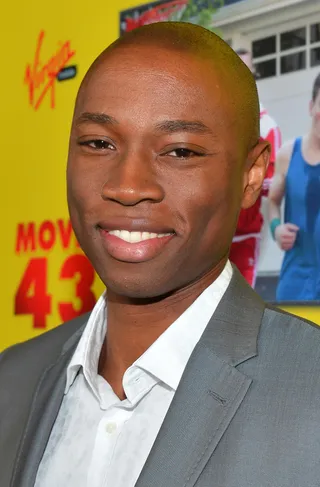 Robbie Jones on who his celebrity "hall pass" would be: - "Let me say this into the camera: Ms. Halle Berry...My name is Robbie Jones. I like long walks on the beach. [Laughs]... Halle Berry for sure."  (Photo: Alberto E. Rodriguez/Getty Images For Relativity Media)