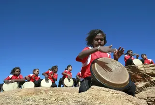 Who Are Australia’s Aborigines? - Aborigines or indigenous Australians are the brown-skinned people who lived on mainland Australia and the Torres Strait Islands centuries before European settlers arrived.&nbsp; (Photo: REUTERS/Tim Wimborne /Landov)