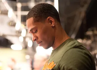 The Next Gordon Parks? - RonReaco has a knack for capturing the essence of his subjects. Here is a picture he took of a visitor to the set of Let's Stay Together. (Photo: RonReacos/BET)