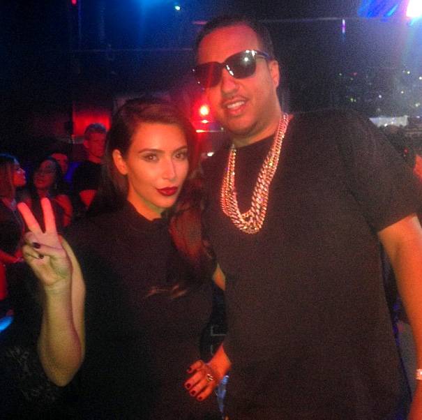 French Montana, Kim Kardashian